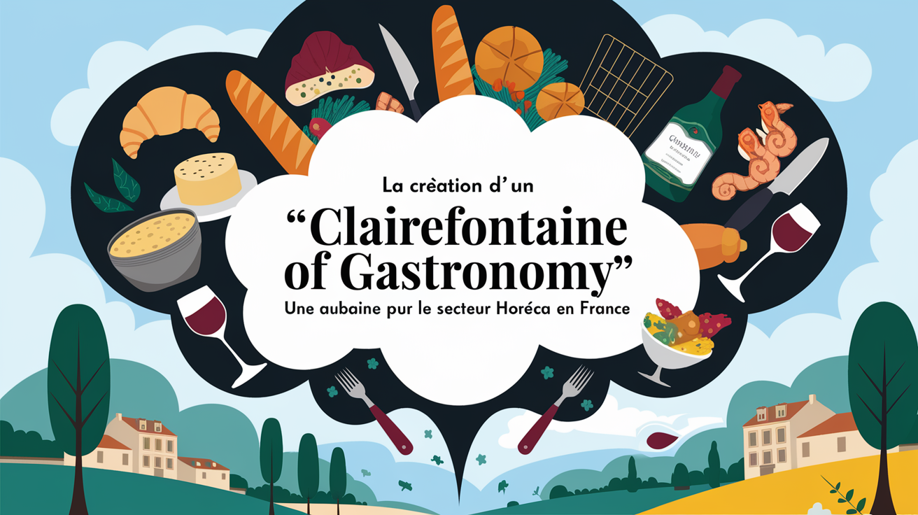 🍴 La création d’un “Clairefontaine de la gastronomie” : une aubaine pour le secteur Horeca en France