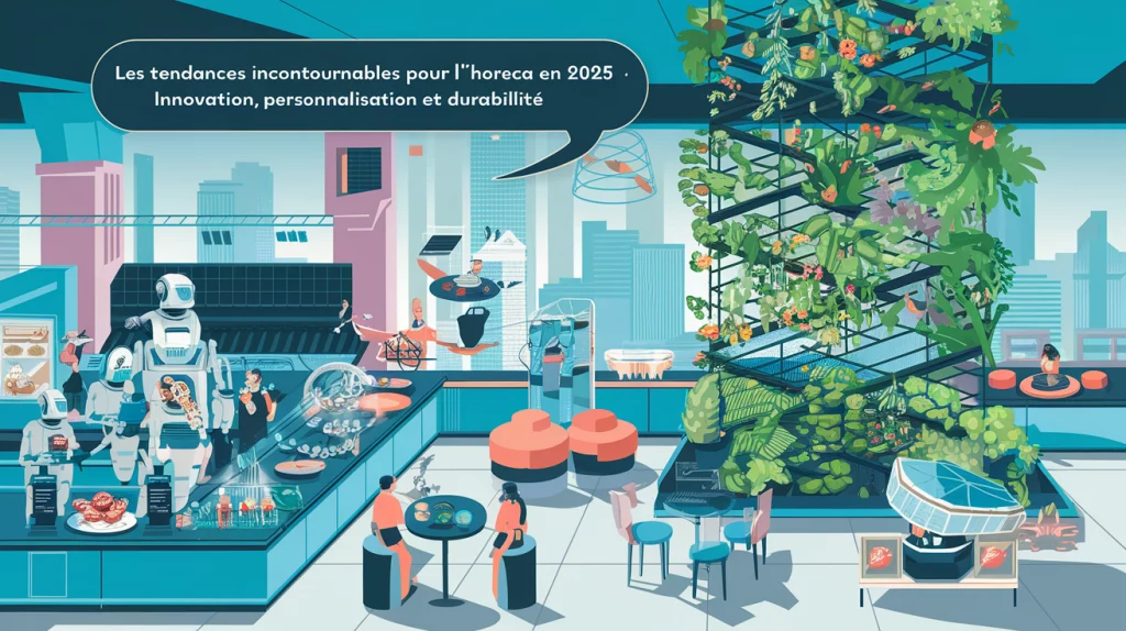 Les tendances incontournables pour l’Horeca en 2025