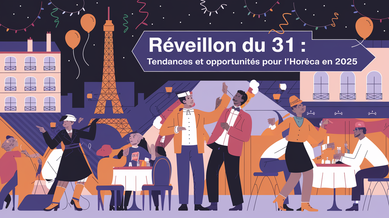 Réveillon du 31 : Tendances et Opportunités pour l'Horeca en 2025
