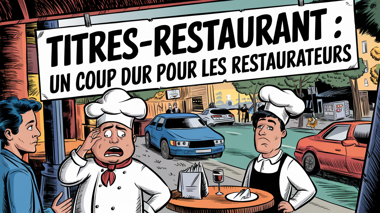 🍽️ Titres-restaurant : un coup dur pour les restaurateurs ?