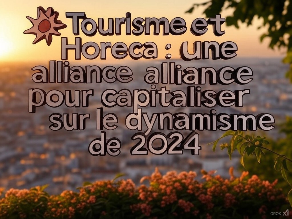 Tourisme et Horeca : Une alliance pour capitaliser sur le dynamisme de 2024