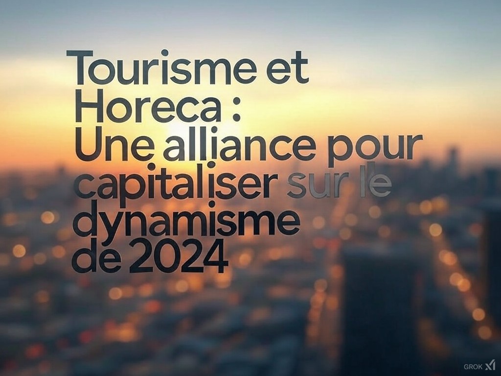 🌟 Tourisme et Horeca : Une alliance pour capitaliser sur le dynamisme de 2024