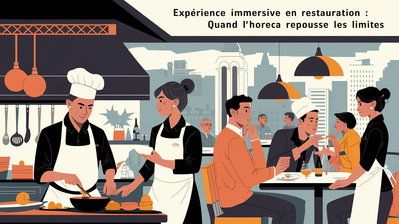 Expérience immersive en restauration : Quand l’Horeca repousse les limites