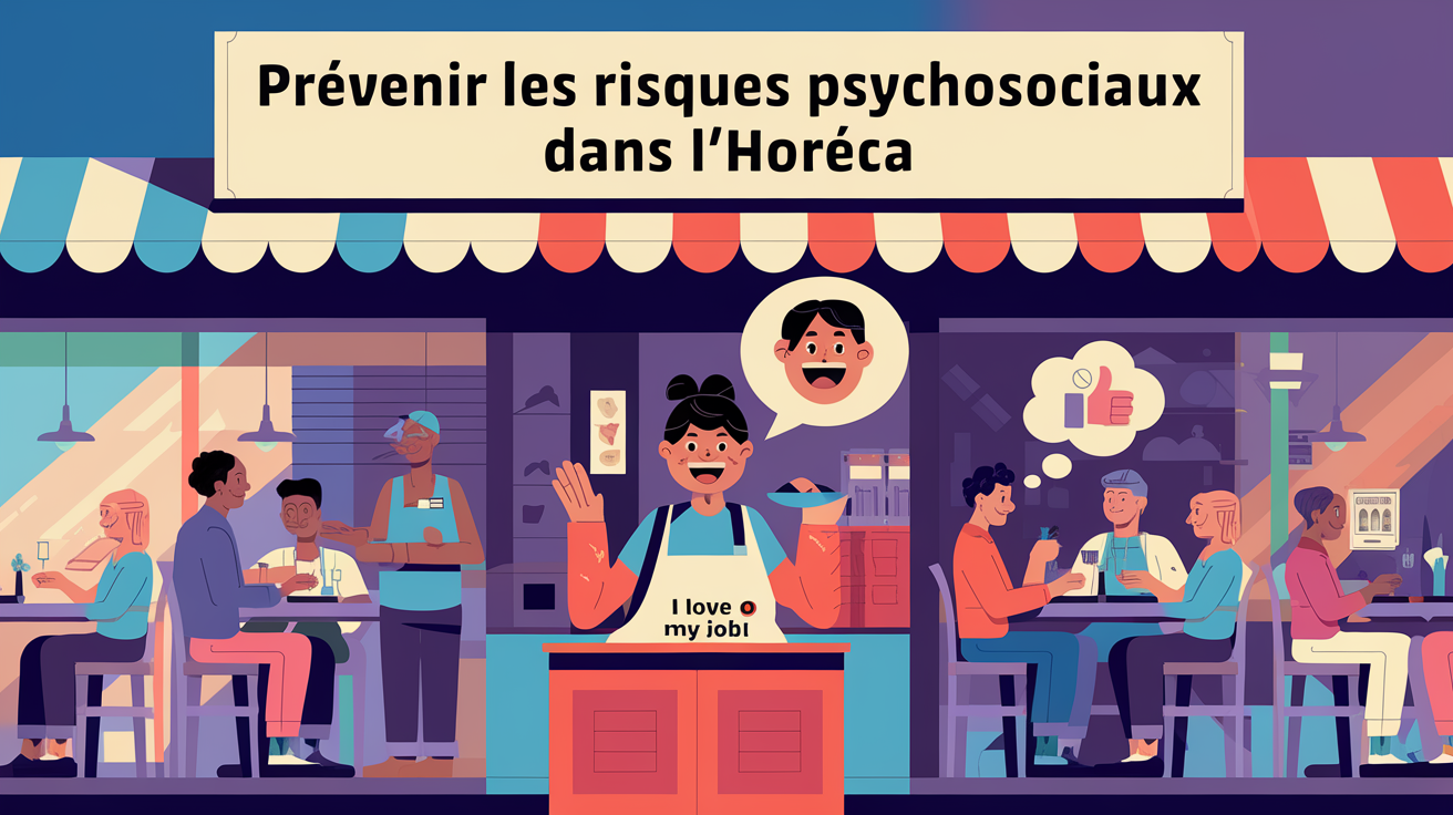 Prévenir les risques psychosociaux dans l’Horeca : un enjeu clé pour la performance et le bien-être