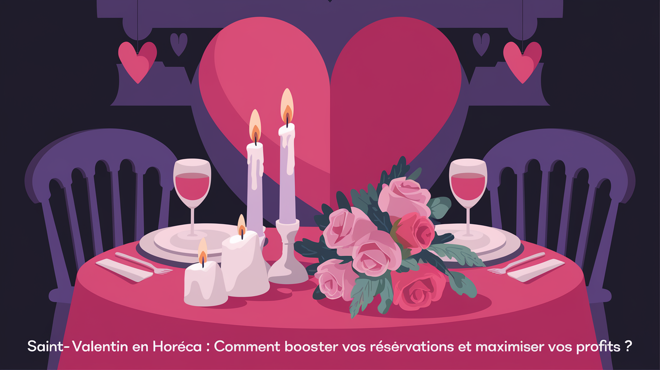 Saint-Valentin en Horeca : Comment booster vos réservations et maximiser vos profits ?