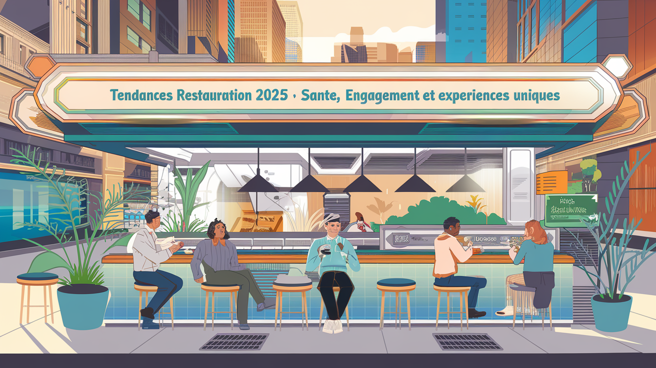 Tendances Restauration 2025 : Santé, Engagement et Expériences Uniques