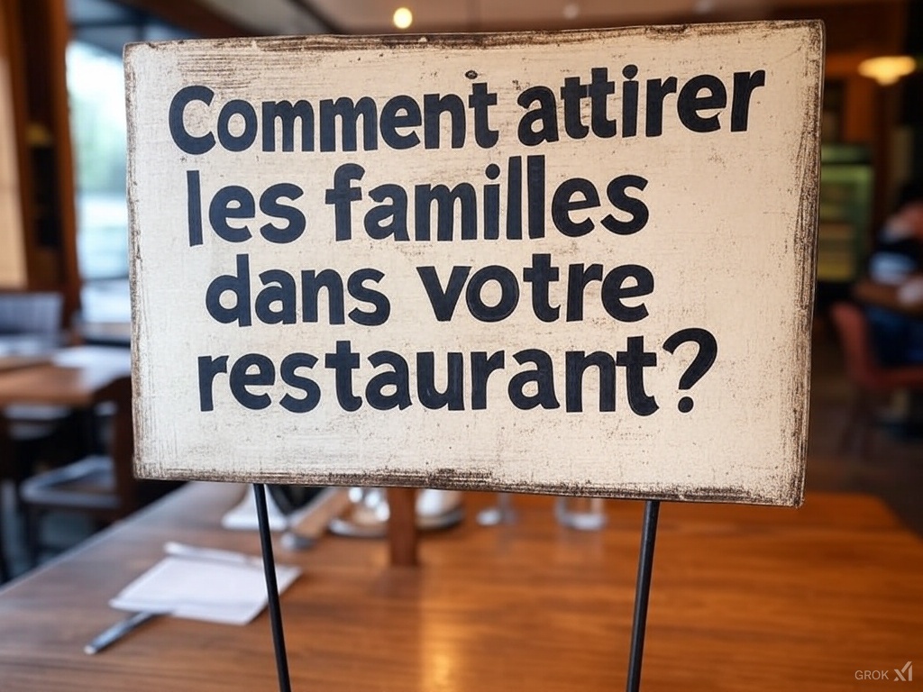 Comment attirer les familles dans votre restaurant ? Les clés pour un accueil réussi