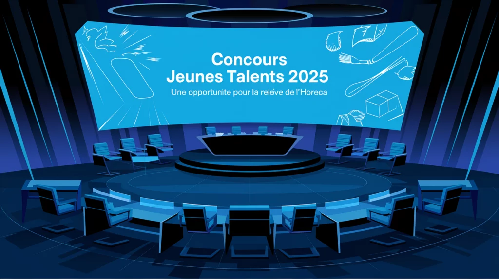 Concours Jeunes Talents 2025 : une opportunité pour la relève de l’Horeca