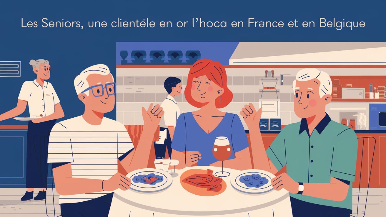 Les seniors, une clientèle en or pour l’Horeca en France et en Belgique