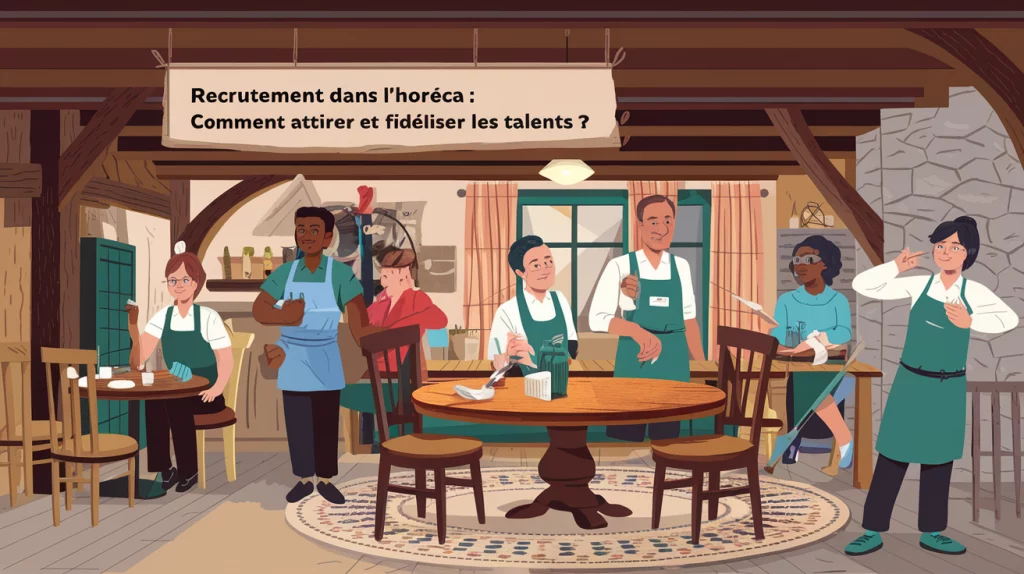 Recrutement dans l’Horeca : comment attirer et fidéliser les talents ?