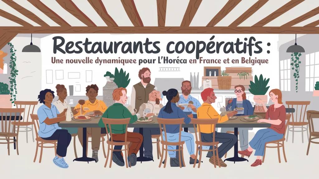 Restaurants coopératifs : une nouvelle dynamique pour l’Horeca en France et en Belgique