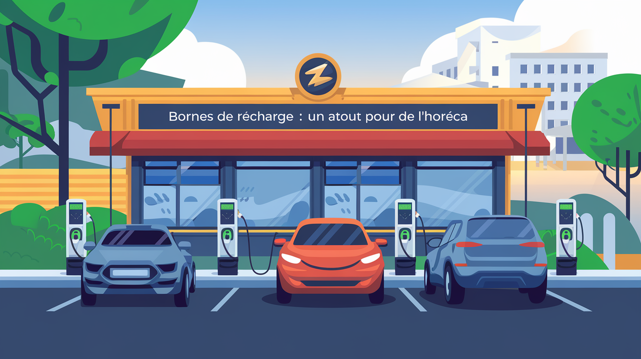 🔌 Bornes de recharge pour véhicules électriques : un atout stratégique pour les pros de l’Horeca en France et en Belgique