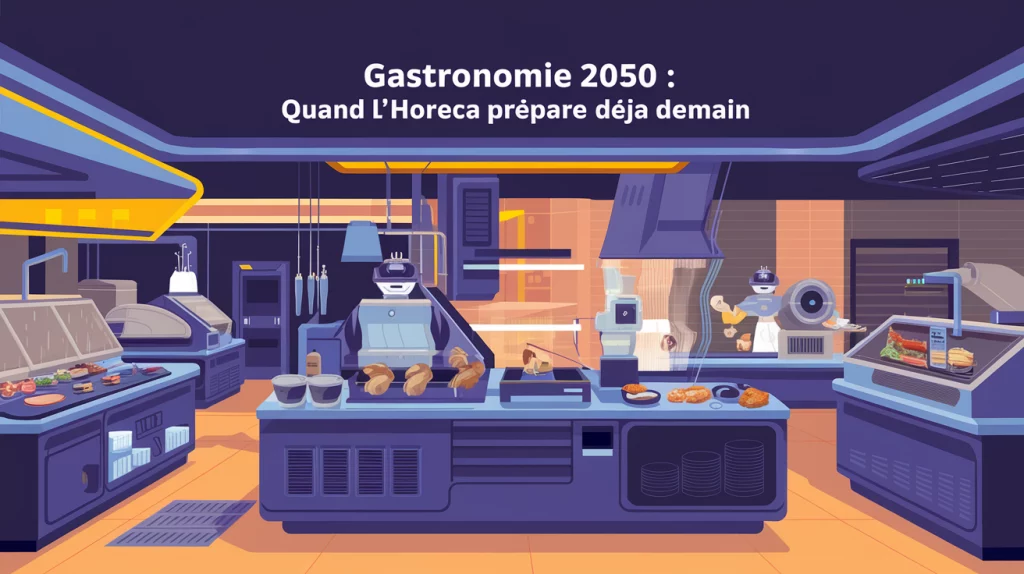 Gastronomie 2050 : quand lâHoreca prĂ©pare dĂ©jĂ demain