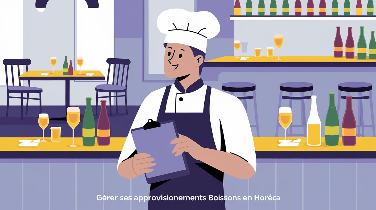 📦 Gérer ses approvisionnements boissons en Horeca : comment maîtriser ses coûts tout en valorisant son offre ?