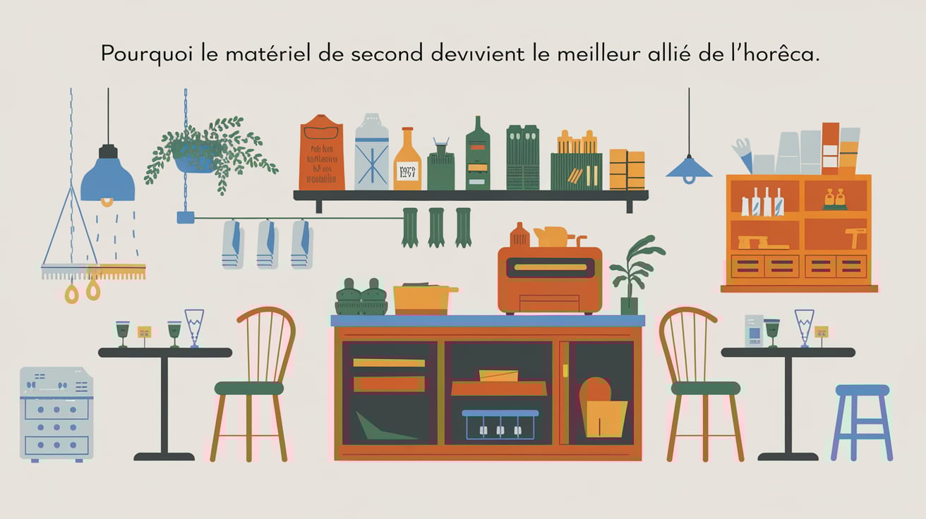 ♻️ Pourquoi le matériel de seconde main devient le meilleur allié des pros de l’Horeca