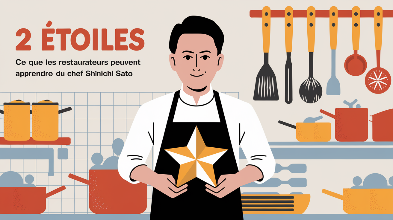 ⭐ Blanc, 2 étoiles et une vision claire : ce que les restaurateurs peuvent apprendre du chef Shinichi Sato