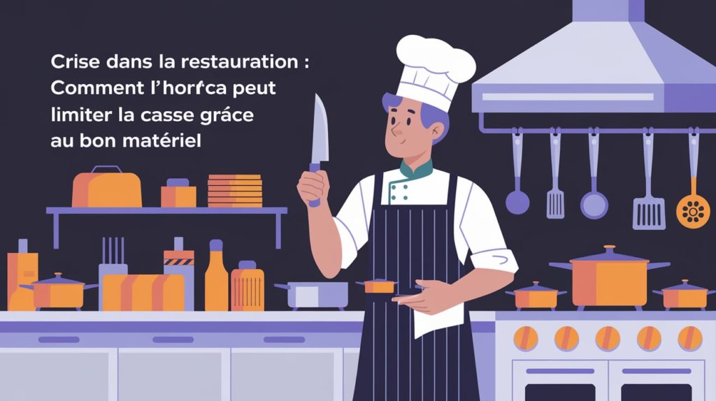 Crise dans la restauration : comment l’Horeca peut limiter la casse grâce au bon matériel