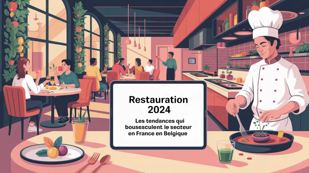 Restauration 2024 : les tendances qui bousculent le secteur en France et en Belgique