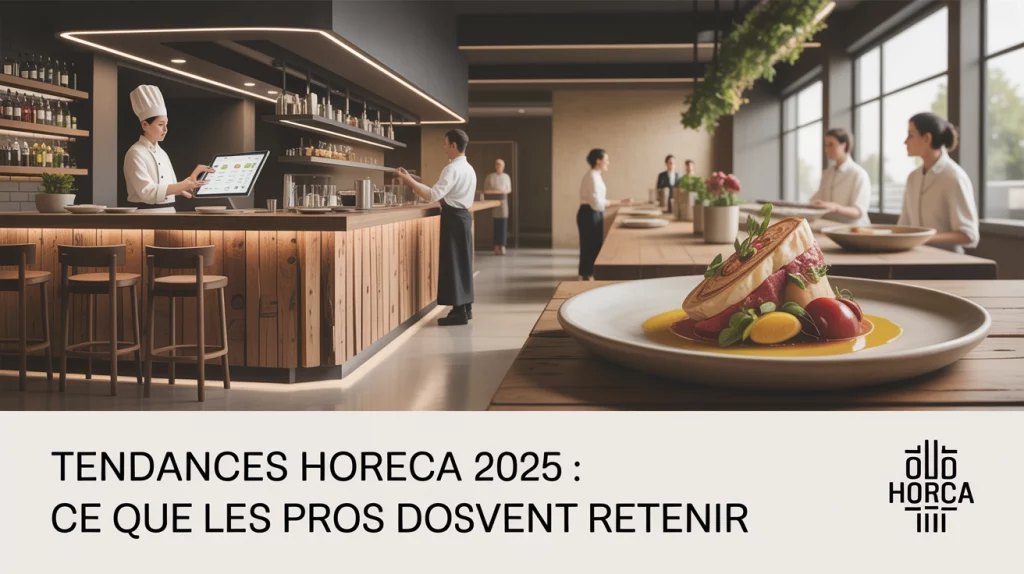 Tendances HORECA 2025 : ce que les pros doivent retenir