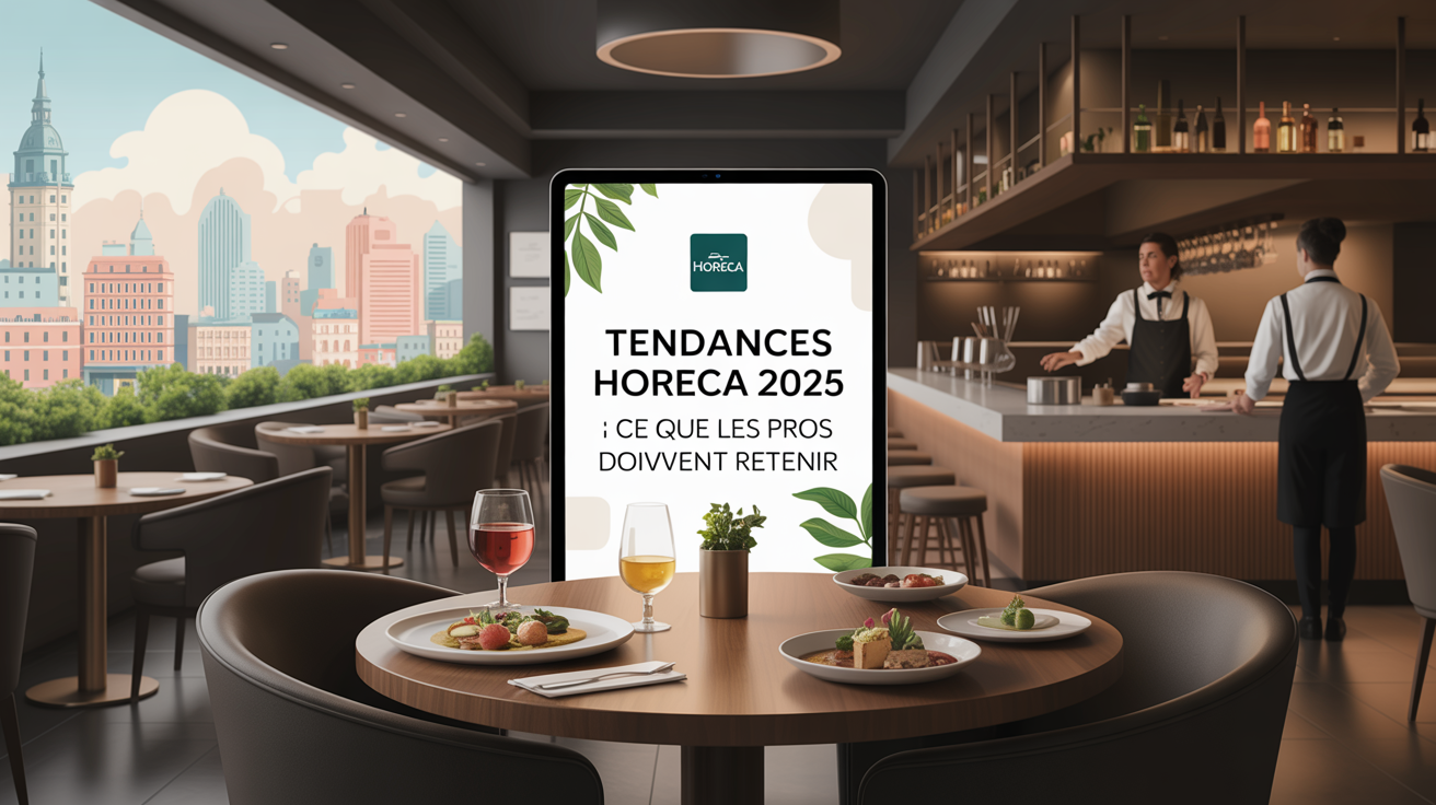 Tendances HORECA 2025 : ce que les pros doivent retenir