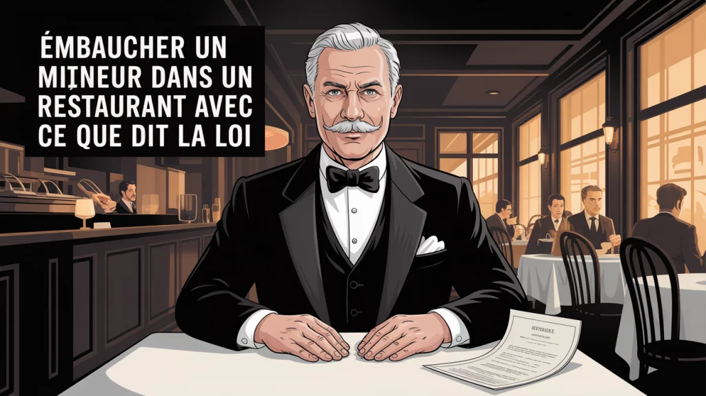 Embaucher un mineur dans un restaurant avec licence IV : ce que dit la loi