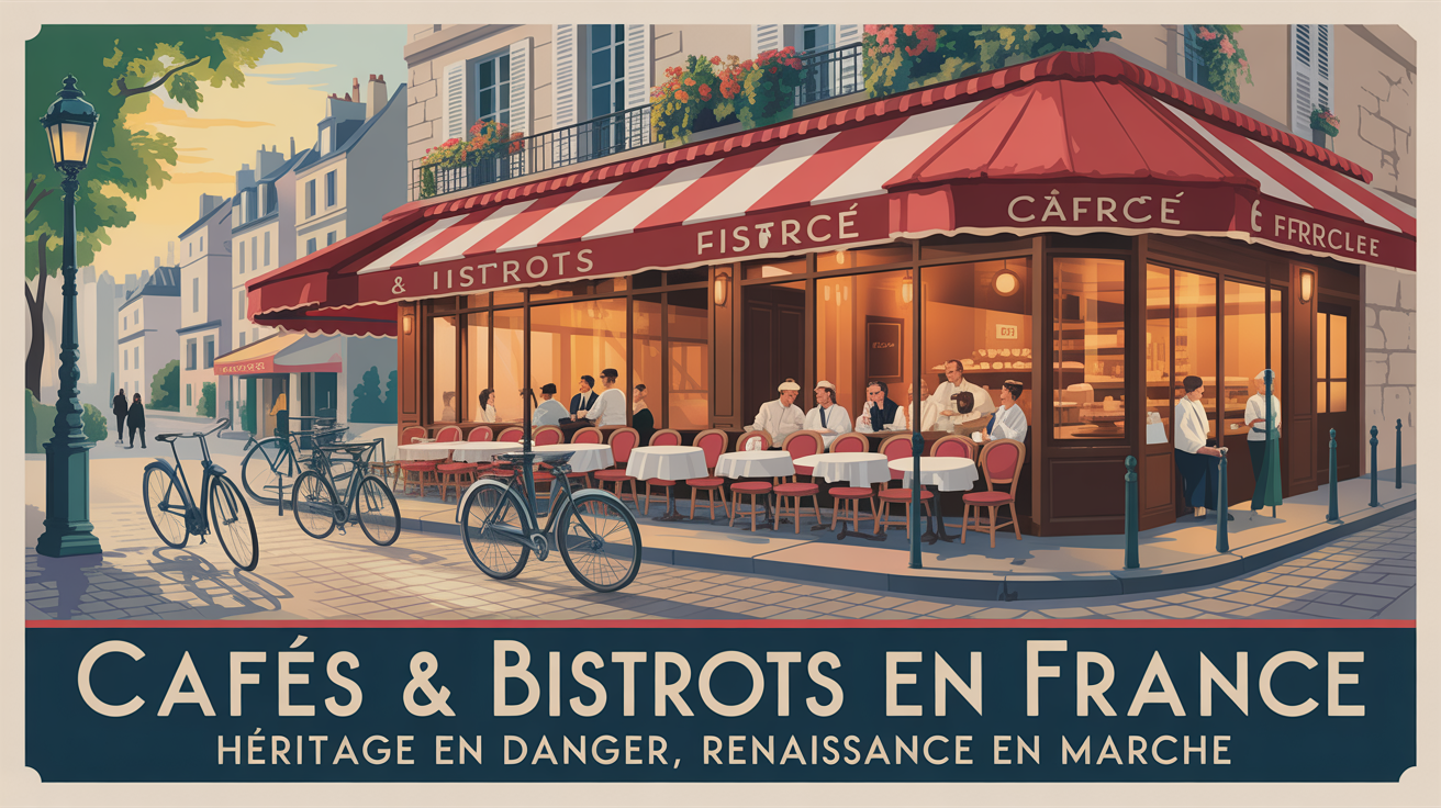 ☕ Cafés & Bistrots en France : héritage en danger, renaissance en marche