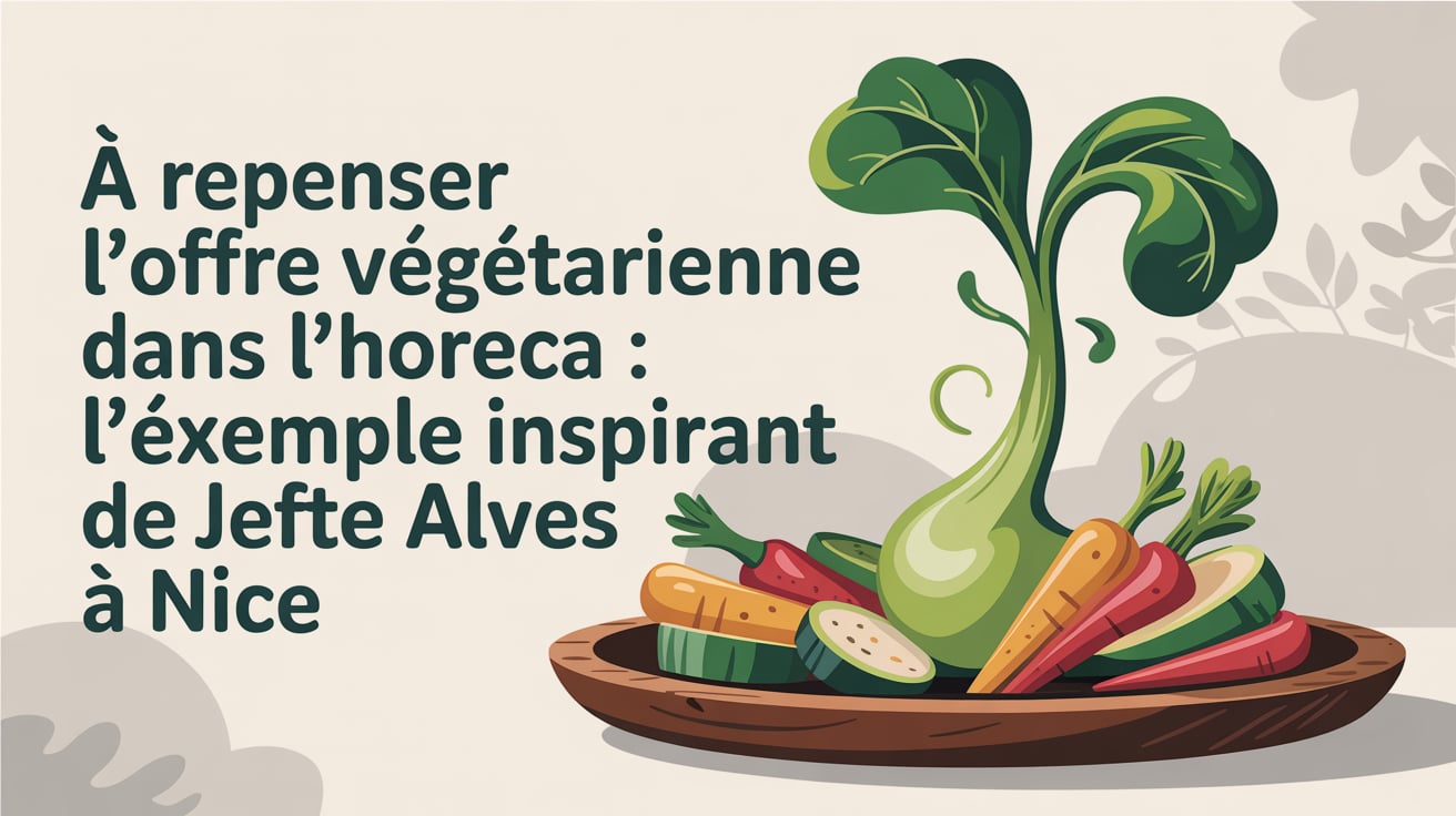 🌱 Repenser l’offre végétarienne dans l’HORECA : l’exemple inspirant de Jefte Alves à Nice