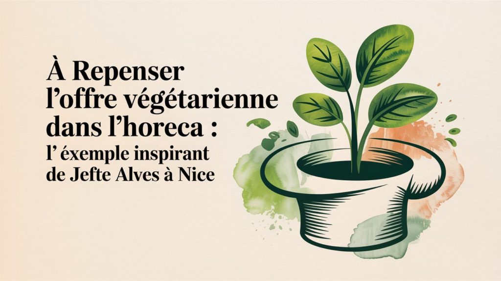 đ± Repenser lâoffre vĂ©gĂ©tarienne dans lâHORECA : lâexemple inspirant de Jefte Alves Ă Nice