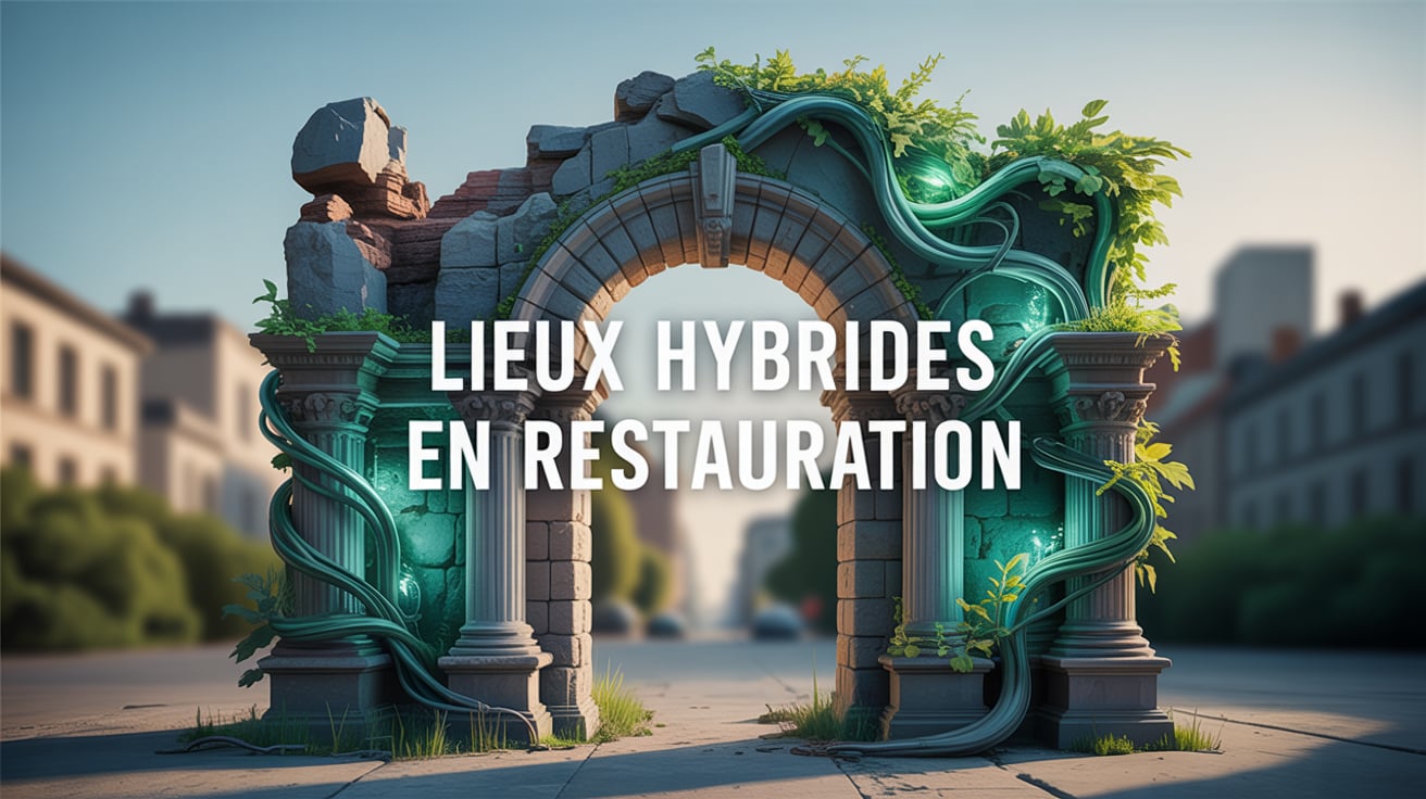 Lieux hybrides en restauration : quand l’expérience devient la vraie carte du menu 🍽️🎨🚲