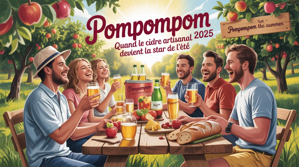 POMPOMPOM 2025 : quand le cidre artisanal devient la star de l’été