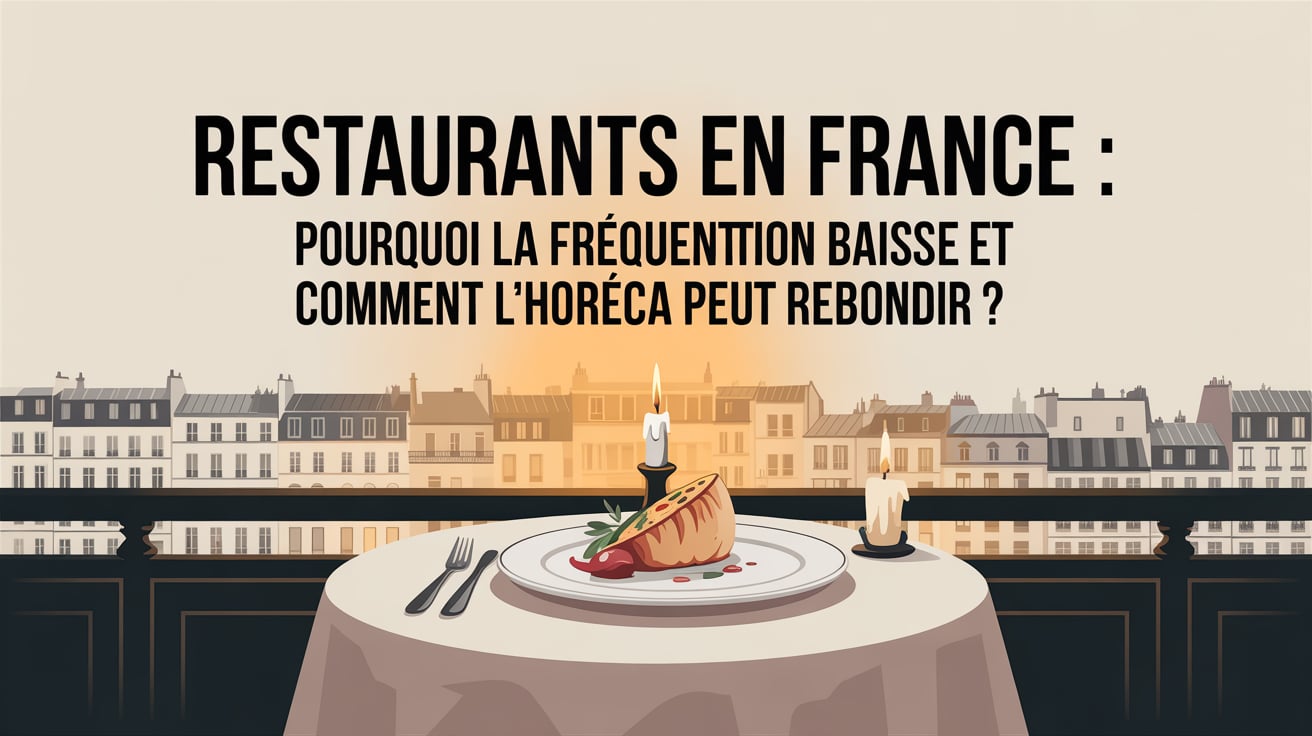 Restaurants en France : pourquoi la fréquentation baisse et comment l’HORECA peut rebondir ?