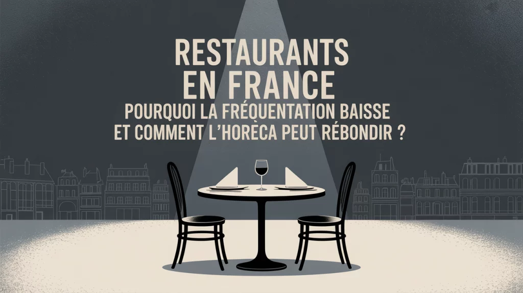 Restaurants en France : pourquoi la fréquentation baisse et comment l’HORECA peut rebondir ?