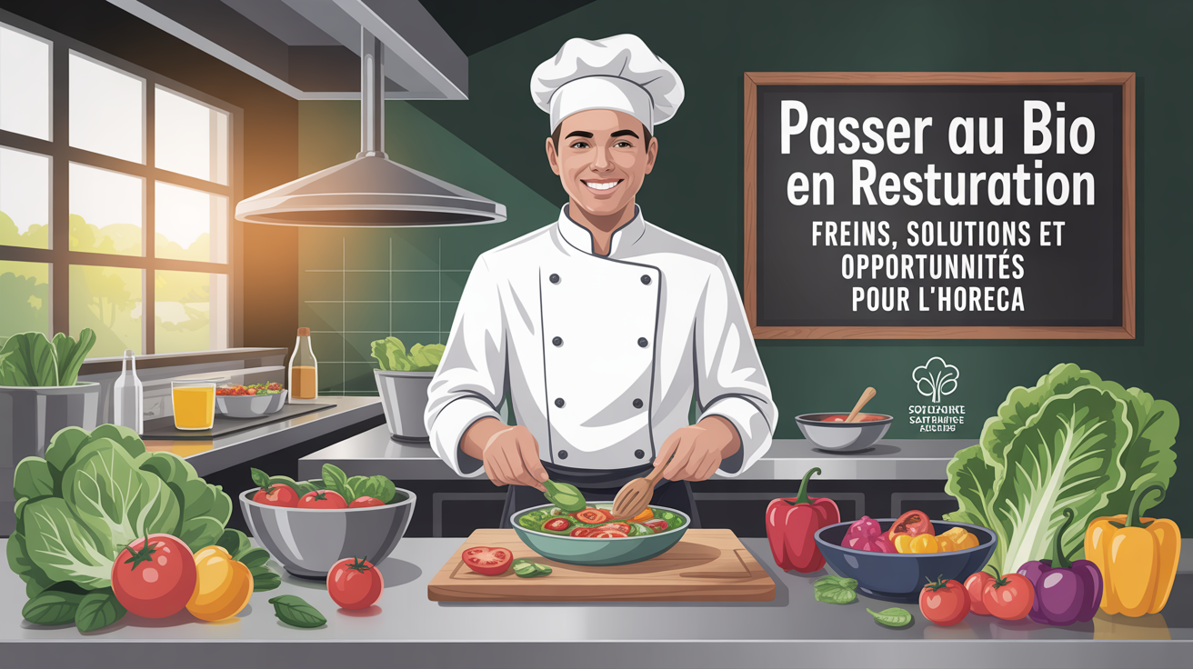 Passer au bio en restauration : freins, solutions et opportunités pour l’HORECA 🌱🍴