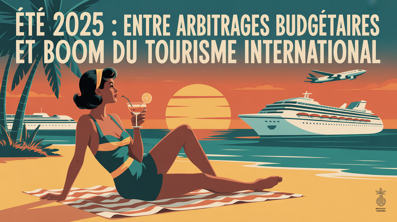 Été 2025 : entre arbitrages budgétaires et boom du tourisme international ✈️🇫🇷
