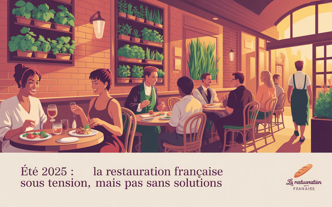 Été 2025 : la restauration française sous tension, mais pas sans solutions 🍽️🇫🇷