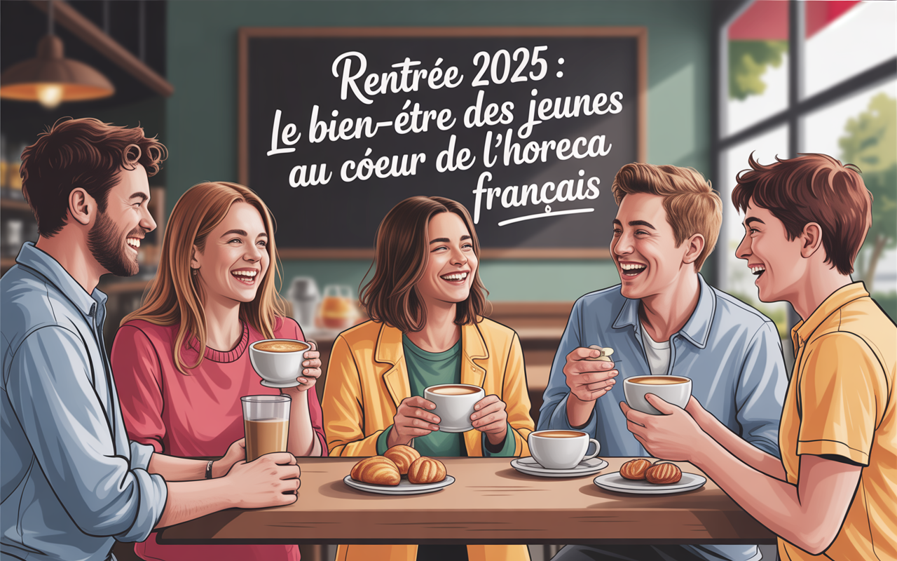 Rentrée 2025 : le bien-être des jeunes au cœur de l’HORECA français 🎓🍽️