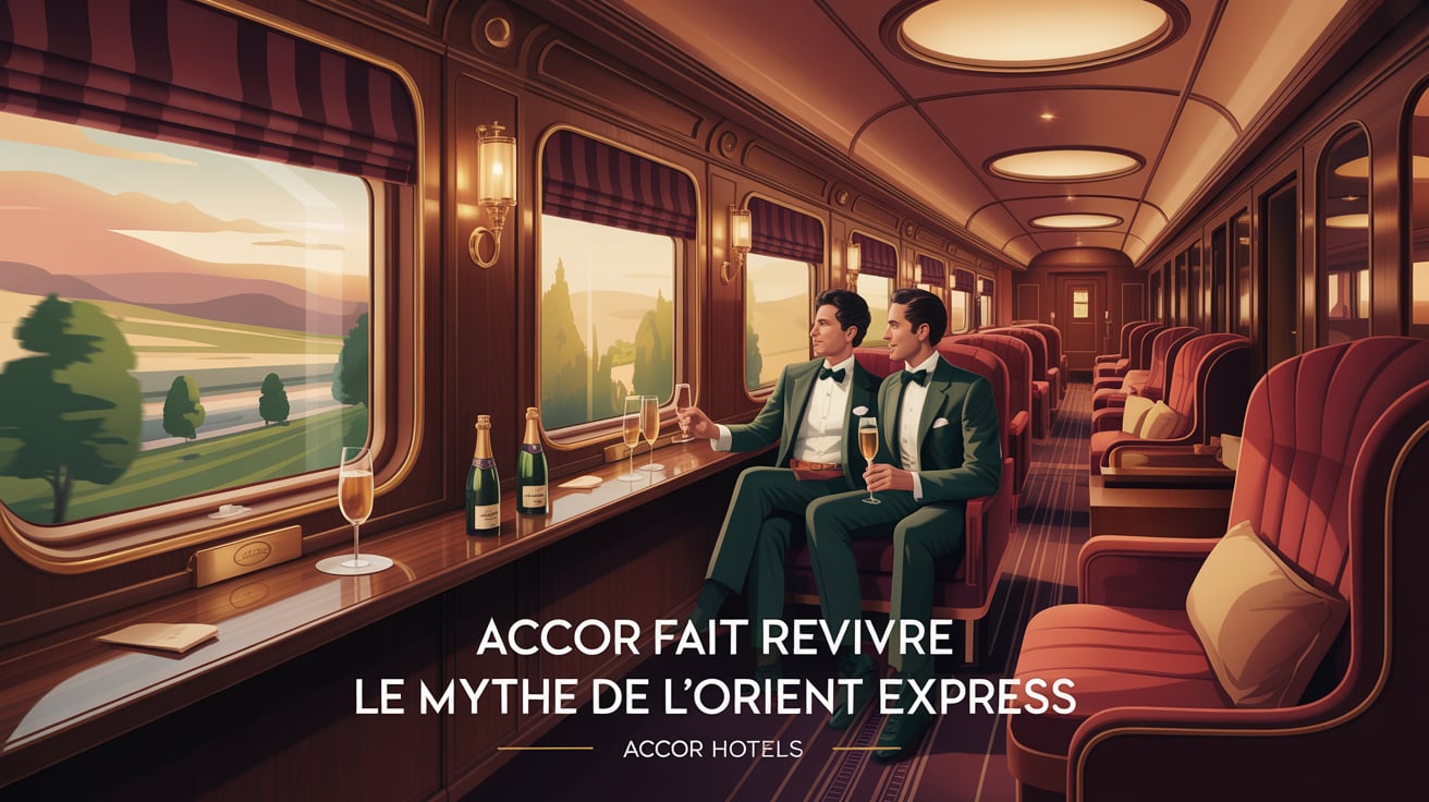 🚂 Accor fait revivre le mythe de l’Orient Express : luxe, patrimoine et hospitalité