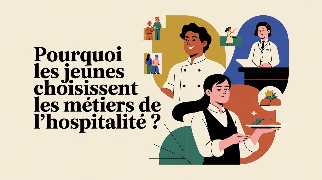 🌟 Pourquoi les jeunes choisissent les métiers de l’hospitalité ?
