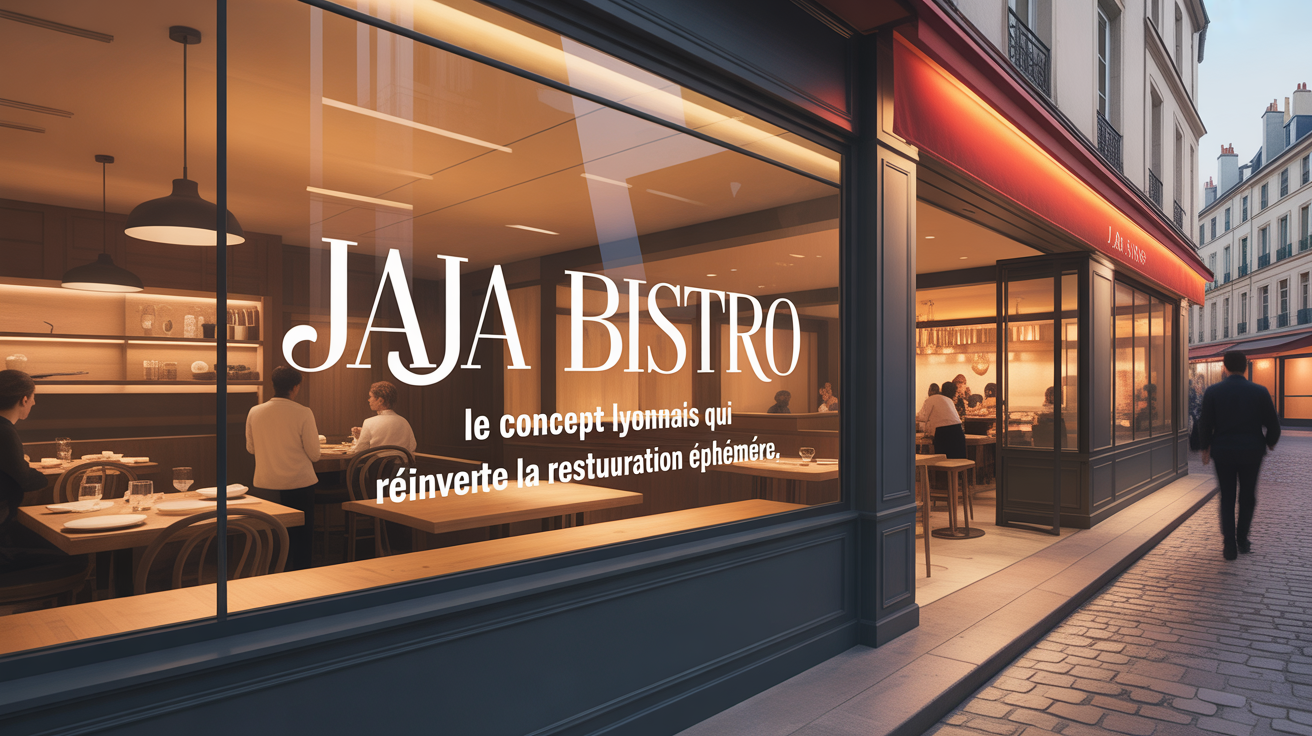 🍷 Jaja Bistro : le concept lyonnais qui réinvente la restauration éphémère