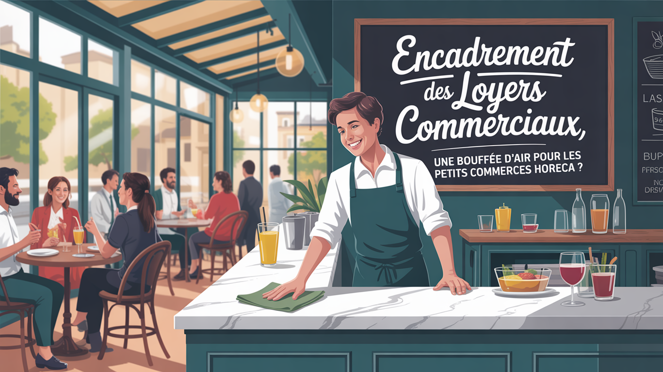 🏙️ Encadrement des loyers commerciaux : une bouffée d’air pour les petits commerces HORECA ?
