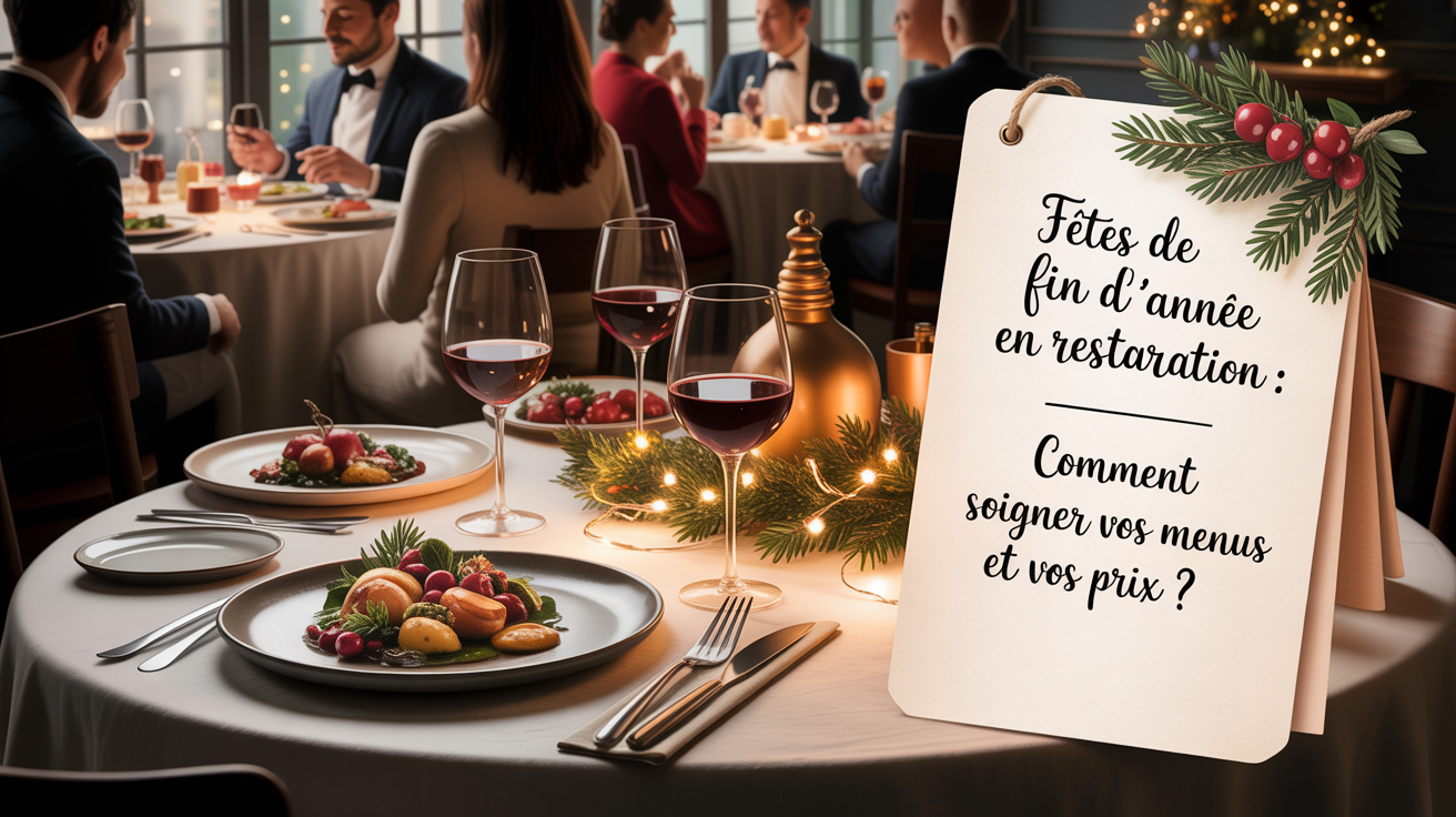 🎄 Fêtes de fin d’année en restauration : comment soigner vos menus et vos prix ?