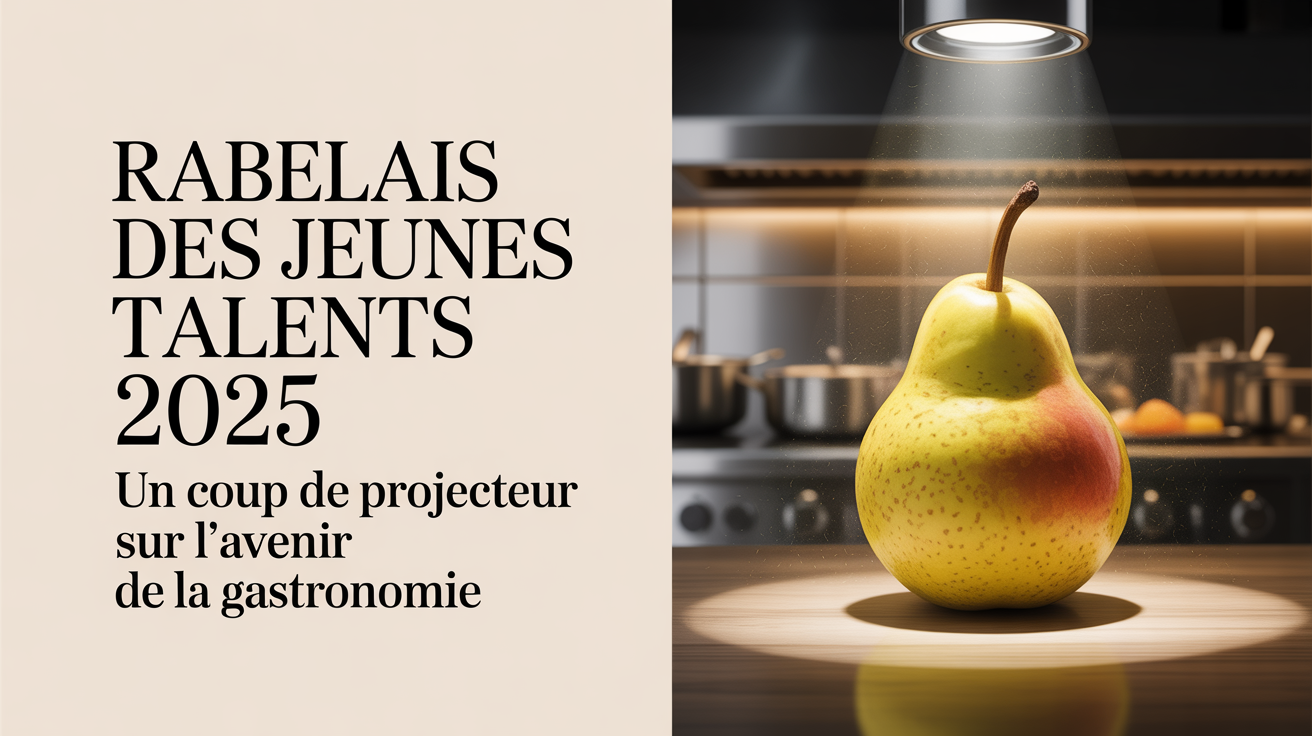 🌟 Rabelais des Jeunes Talents 2025 : un coup de projecteur sur l’avenir de la gastronomie
