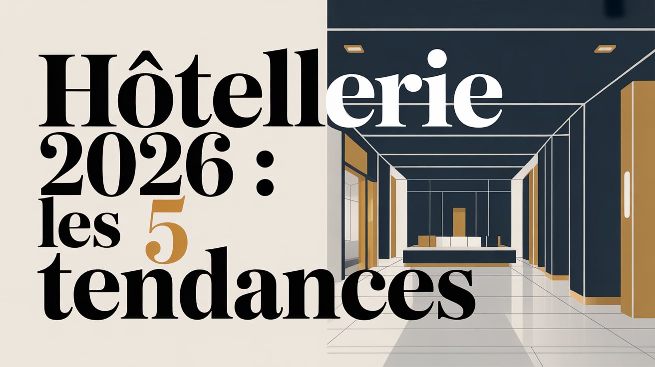 Hôtellerie 2026 : les 5 tendances majeures selon l’EHL (et ce que les pros du CHR doivent en retenir)