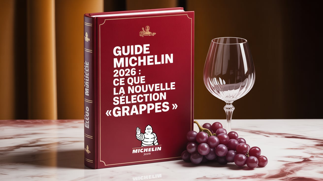 Guide Michelin 2026 : ce que la nouvelle sélection « grappes » change pour les pros du vin et du CHR