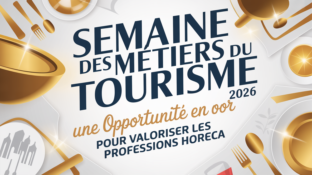 Semaine des Métiers du Tourisme 2026 : une opportunité en or pour valoriser les professions HORECA