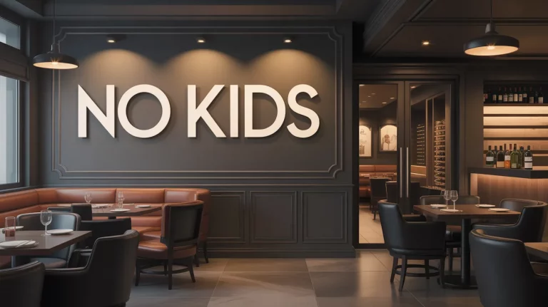 “No Kids” en HORECA