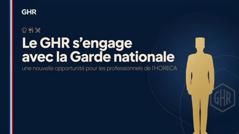 Le GHR s'engage avec la Garde nationale : une nouvelle opportunité pour les professionnels de l'HORECA