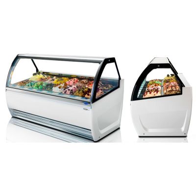 Comptoirs vitrines pour ice-cream