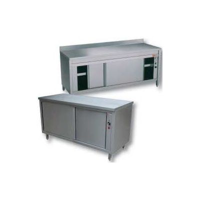 Tables armoires chauffantes en INOX | MATERIEL HORECA 